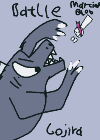 Gojira vs martial blob battle arena blob vs...