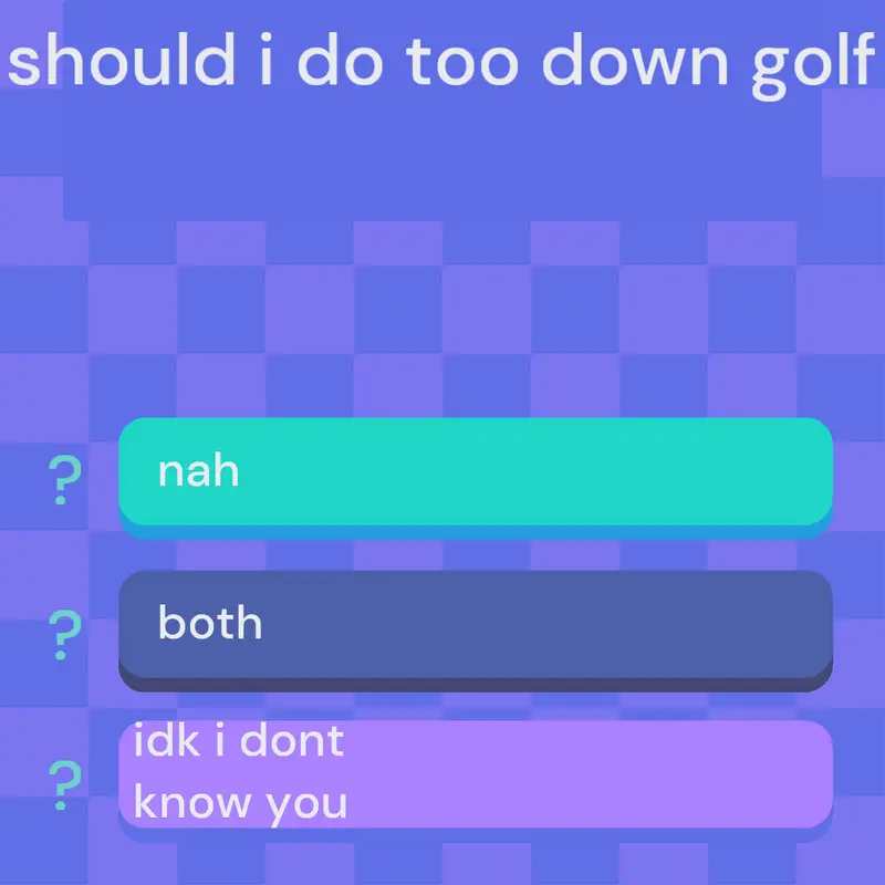 Game by @OfficialGolfAccount