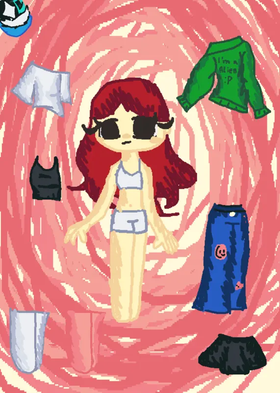 oc dress up by @Ilovekawaii123