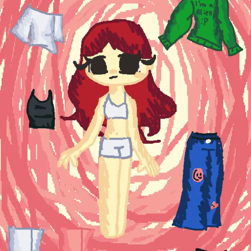 oc dress up by @Ilovekawaii123