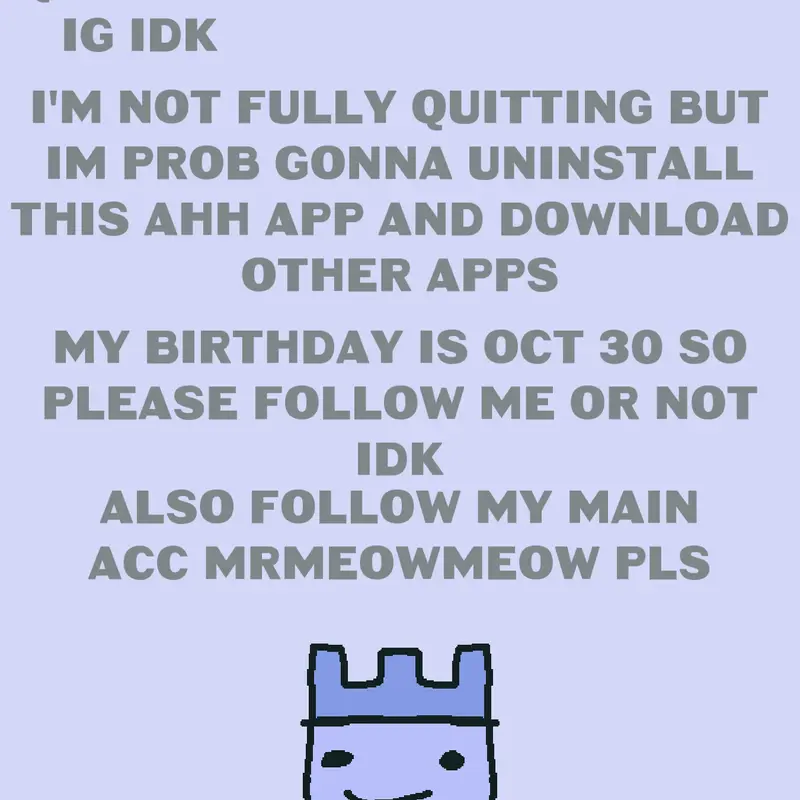 KINDA QUITTING by @Y-M-C-A