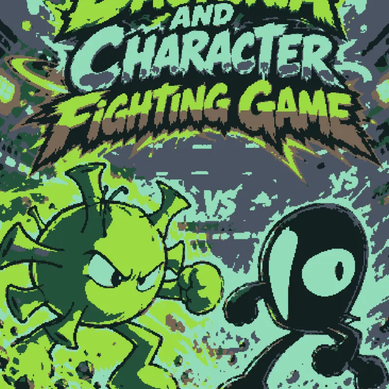 Bacteria and Character Fighting Game by @Saac1304