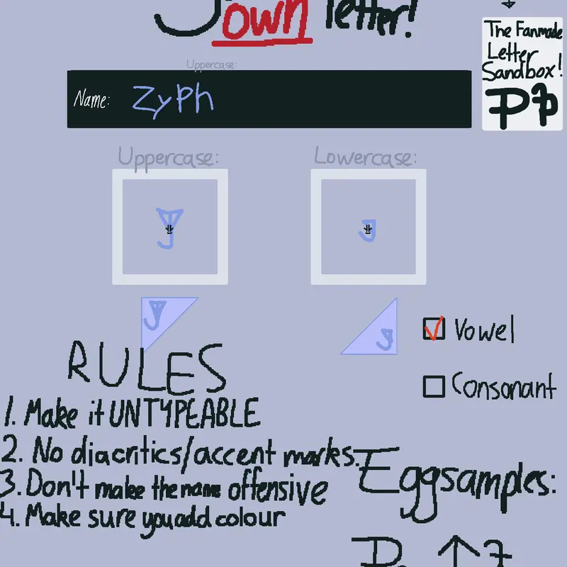 Zyph(Fanmade Letter) by @Finn15197