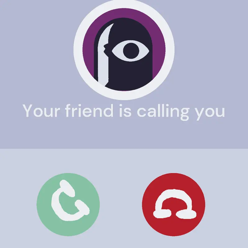 There is a ghost call 911 by @objectflagsfan72