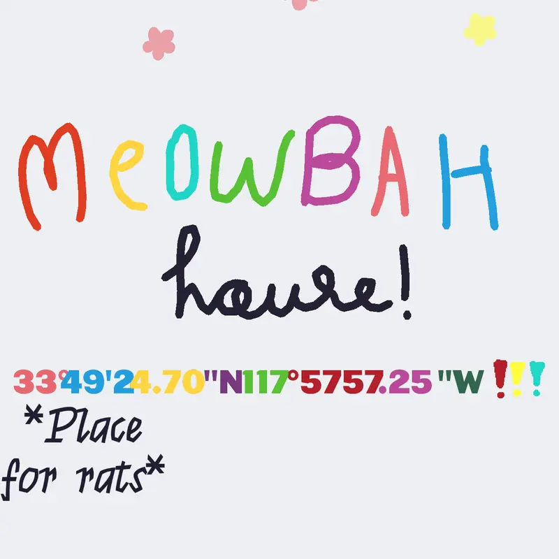 Meowbahh house! by @-_JEONG_YOONCHAE_-