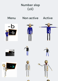 Baldi numberslop