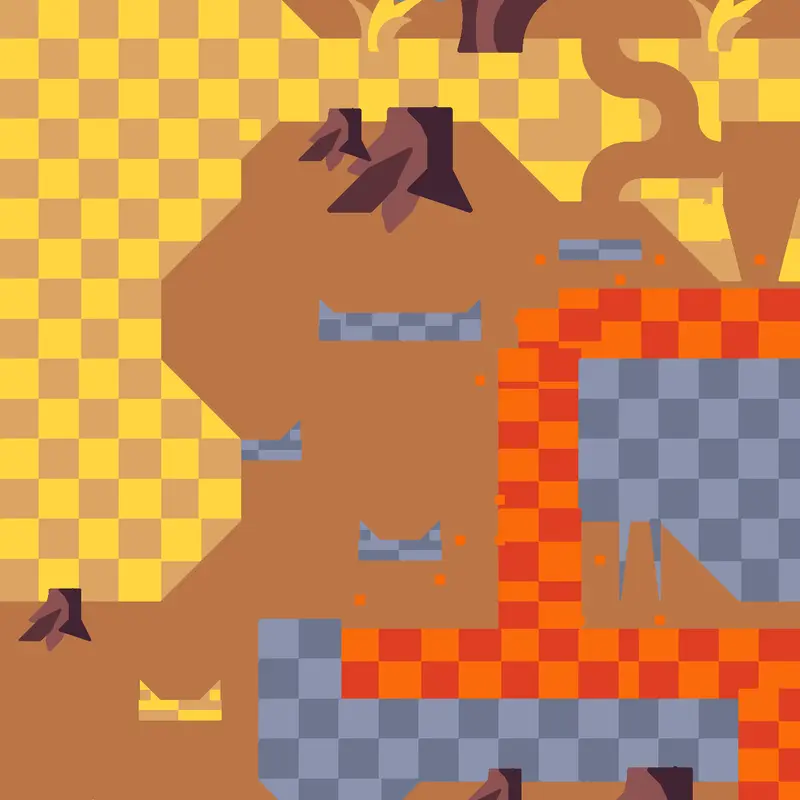 Desert decent by @snakeston