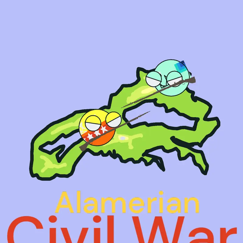 Alamerian Civil War by @RandomThings4824