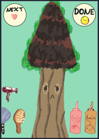 Tree hair salon!