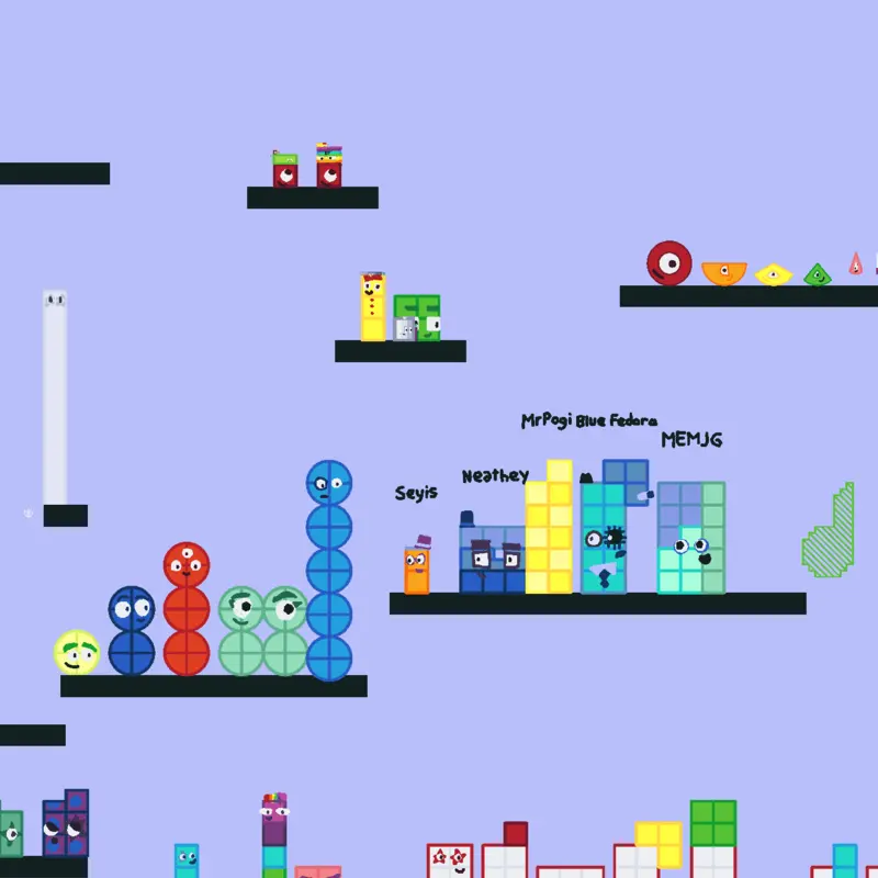 Numberblocks sandbox! by @Duster1
