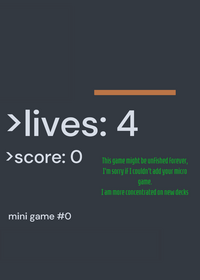 Making a warioware type game, (kinda...