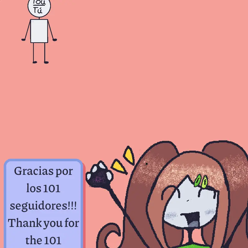 101 followers YAY by @kilbata17532