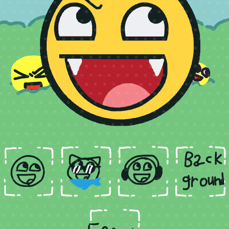 Epic face by @im_so_green_backup123
