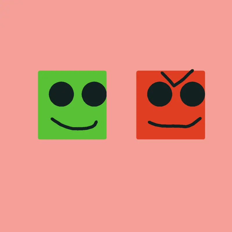 The reason green and red aren't friends. by @LolMan50