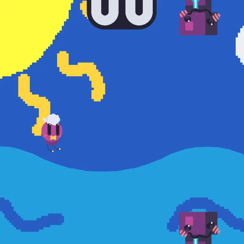 Flappy Drifloon :D and ditto cameo by @H0SHIN0