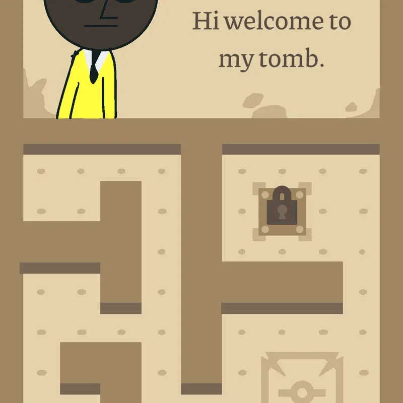 YellowBlades tomb by @Redbladeplayer