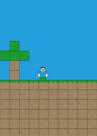 Minecraft my first game