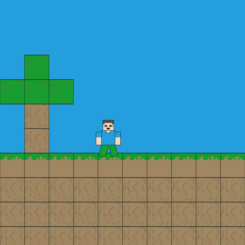 Minecraft my first game by @Lewispreston