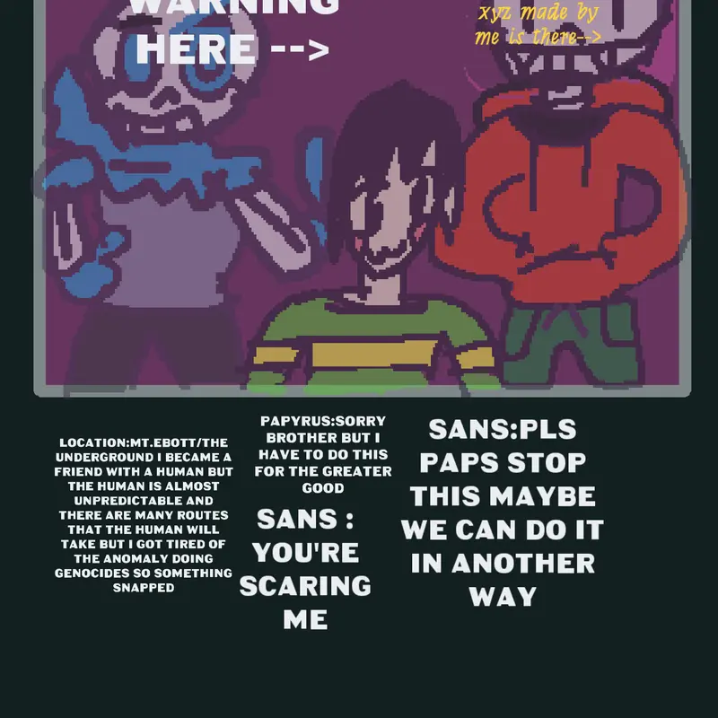 dusttrust papyrus encounter remake by @noobtubby1234