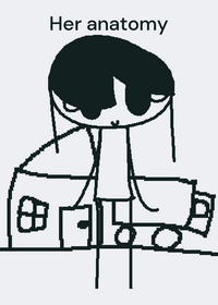 his anatomy meme