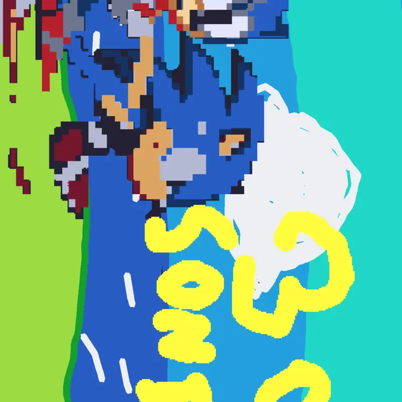 Sonic classic sonic play zone sonic 2 by @MohFry