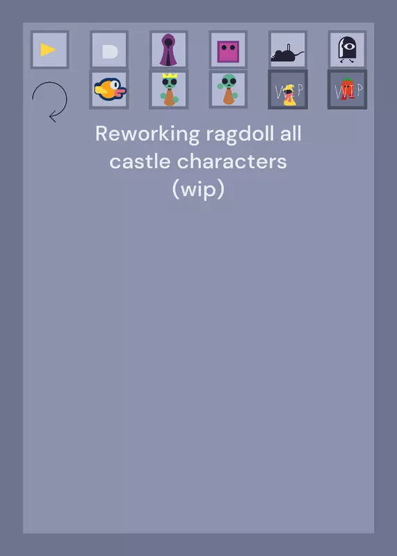 ragdoll castle characters by @A-25-2d-official