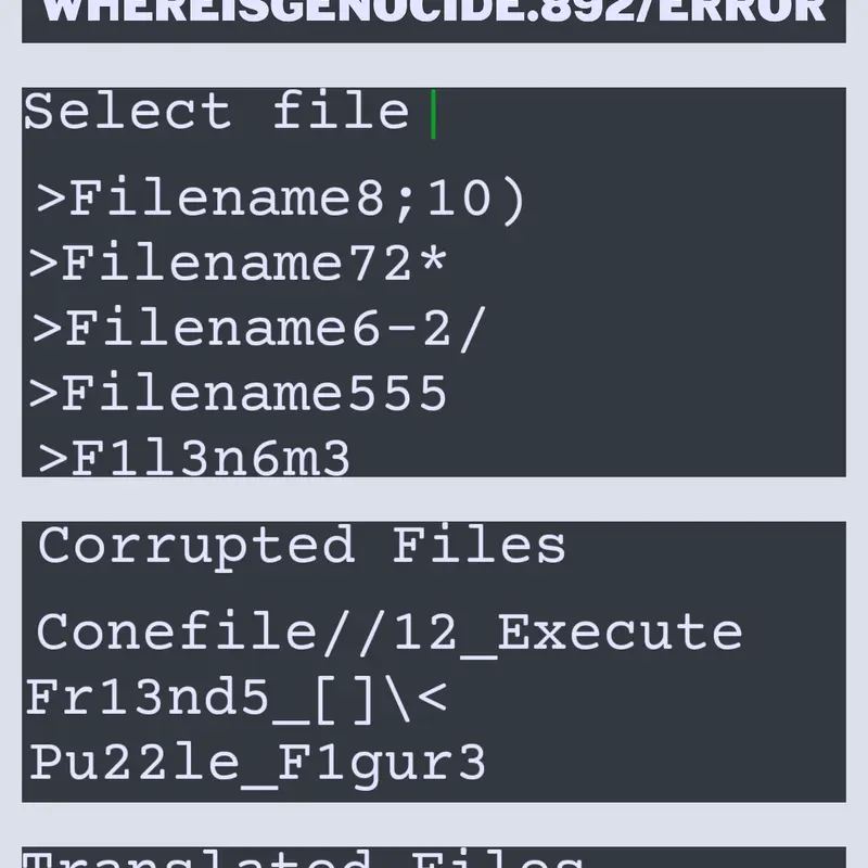 Game by @Genocide-Fail