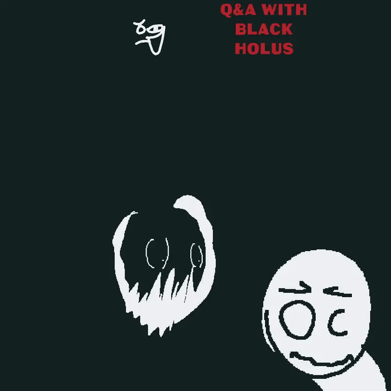 Q&A with my OC black holus! Visit him... by @erickis