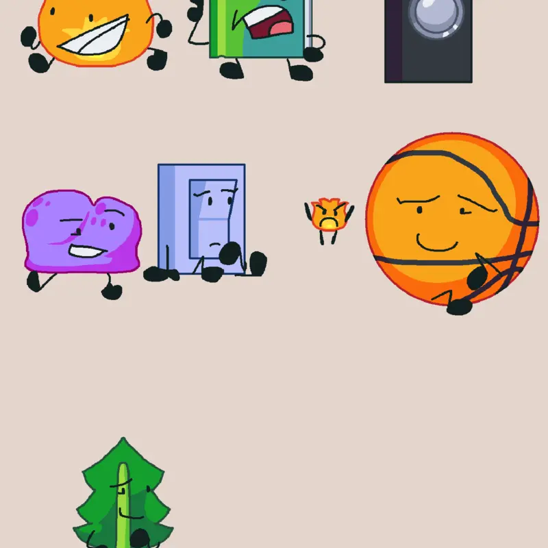 BFDI ASSETS by @BluinSpain