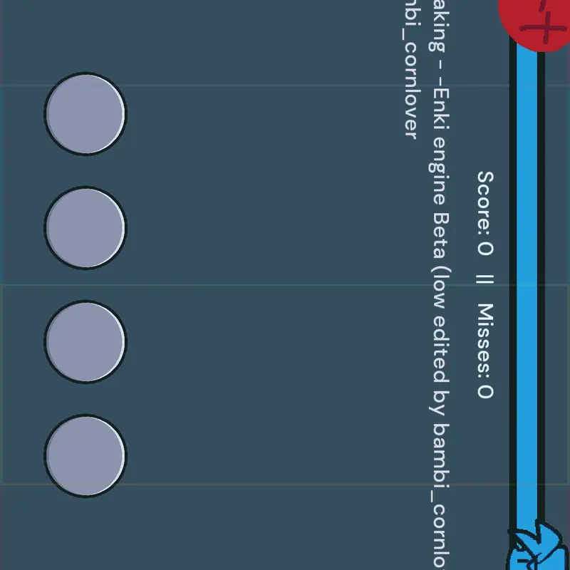 Oh no the red stick man is evil now fnf by @volider23