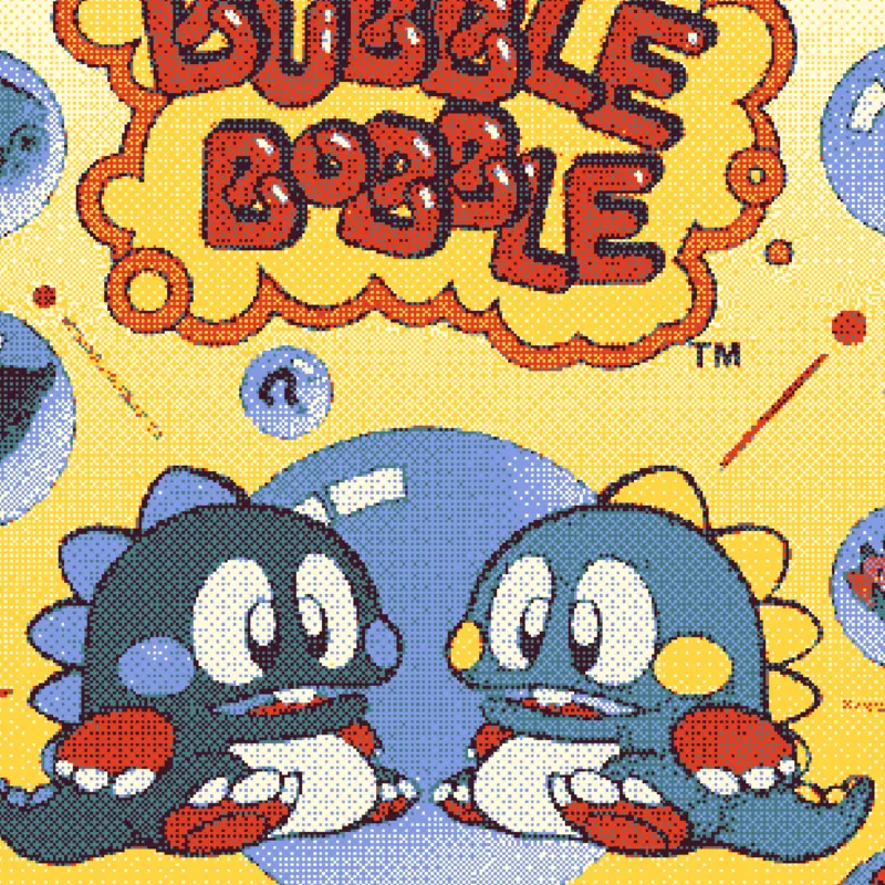 Bubble bobble by @luigi_the_superstar
