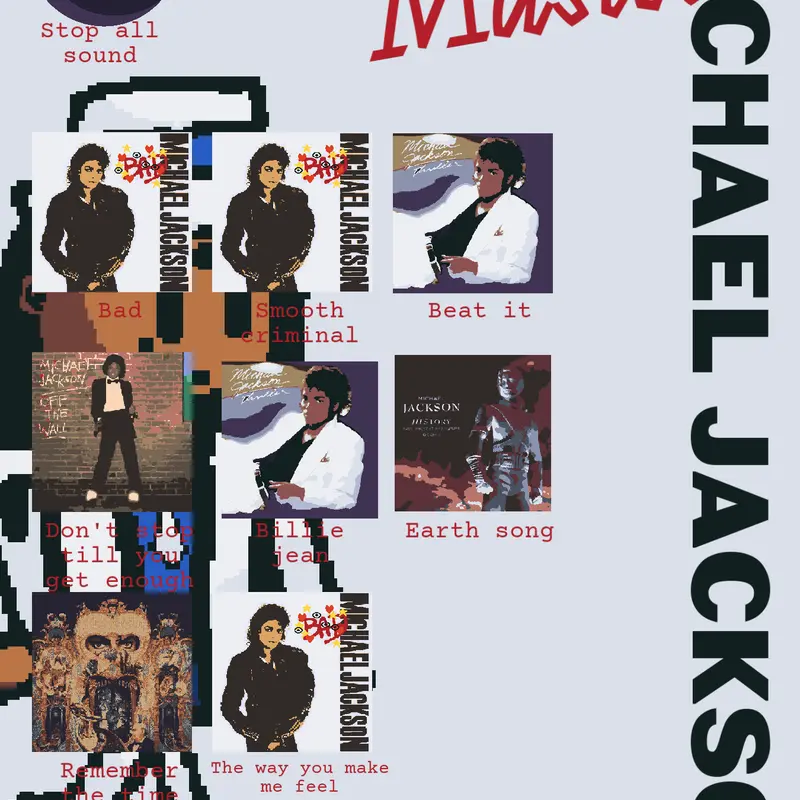 MICHAEL JACKSON by @Juanjoartu_CrossingYT