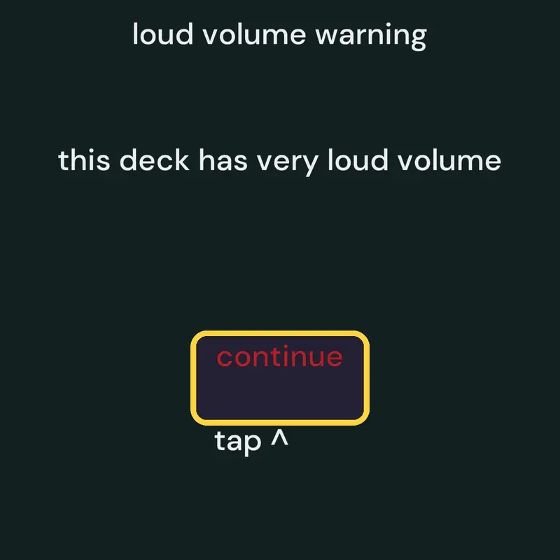 loud interminable rooms deck by @goofy_guy