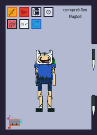 Corrupted finn Ragdoll