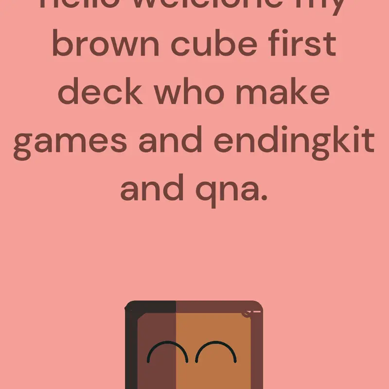 Game by @Brown-Cube_Official