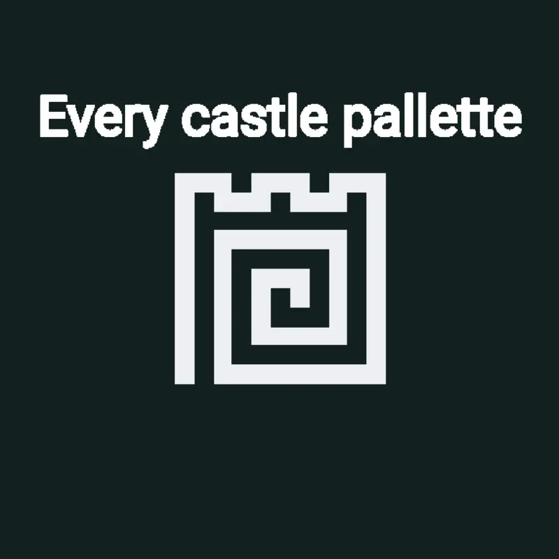 Every Castle pallette by @rusudominic5739