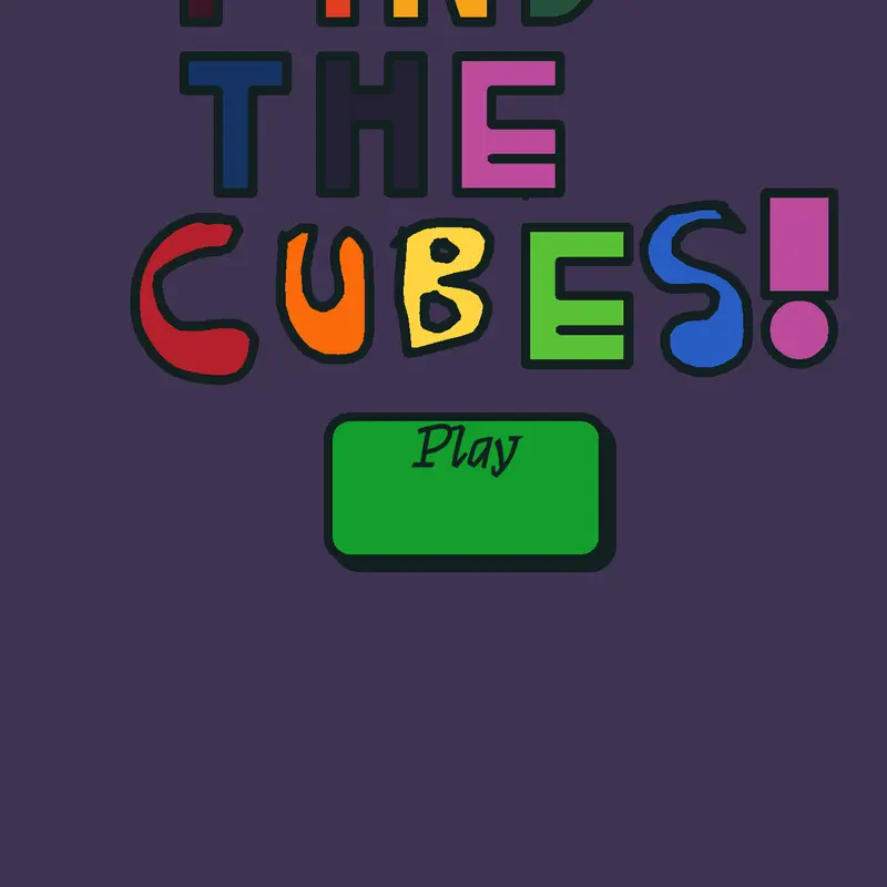 FIND THE CUBES!!! by @UR_L0CaL_NO0B