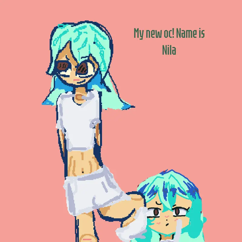 Nila is my other oc’s bestie! by @Ari_is_cute