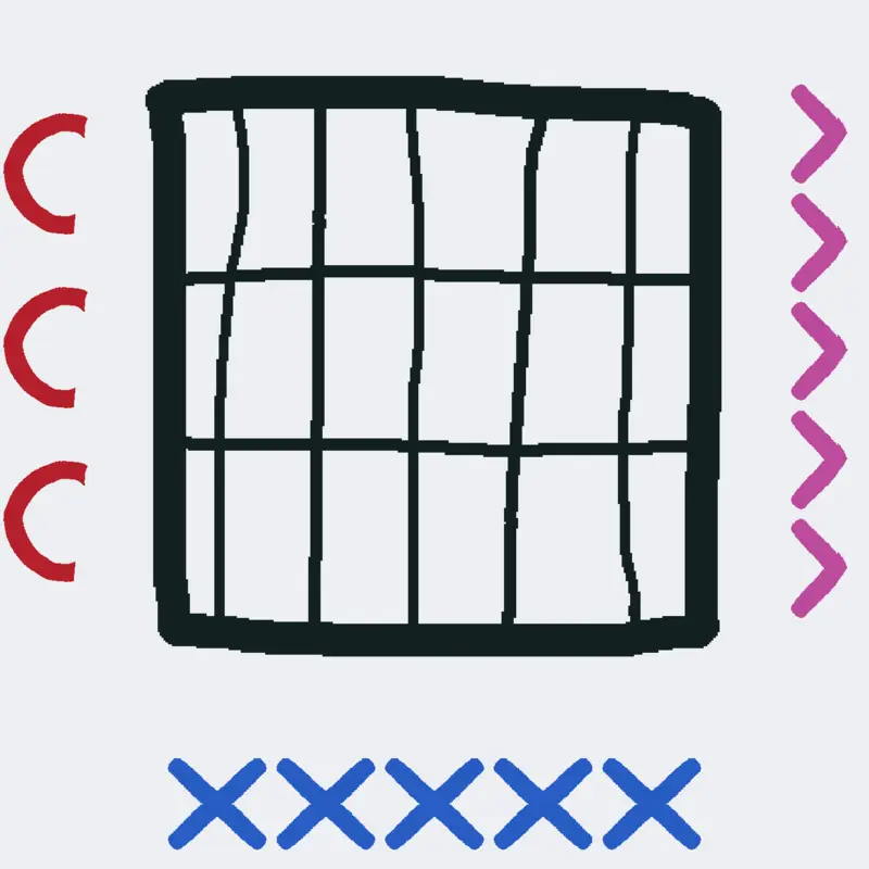 Tic-tac-toe? by @hi675