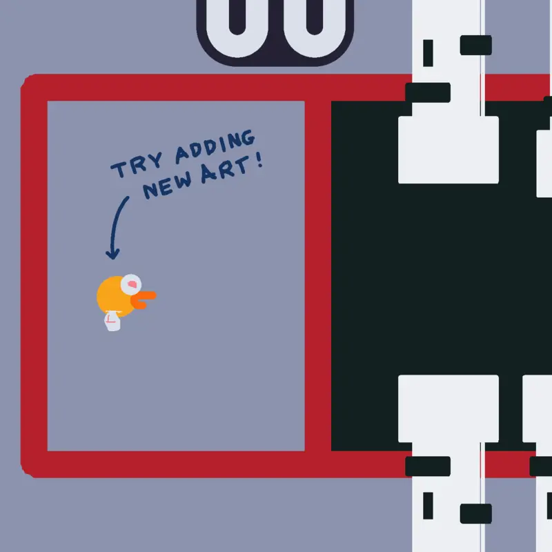 Flappy chica by @imakefnaf