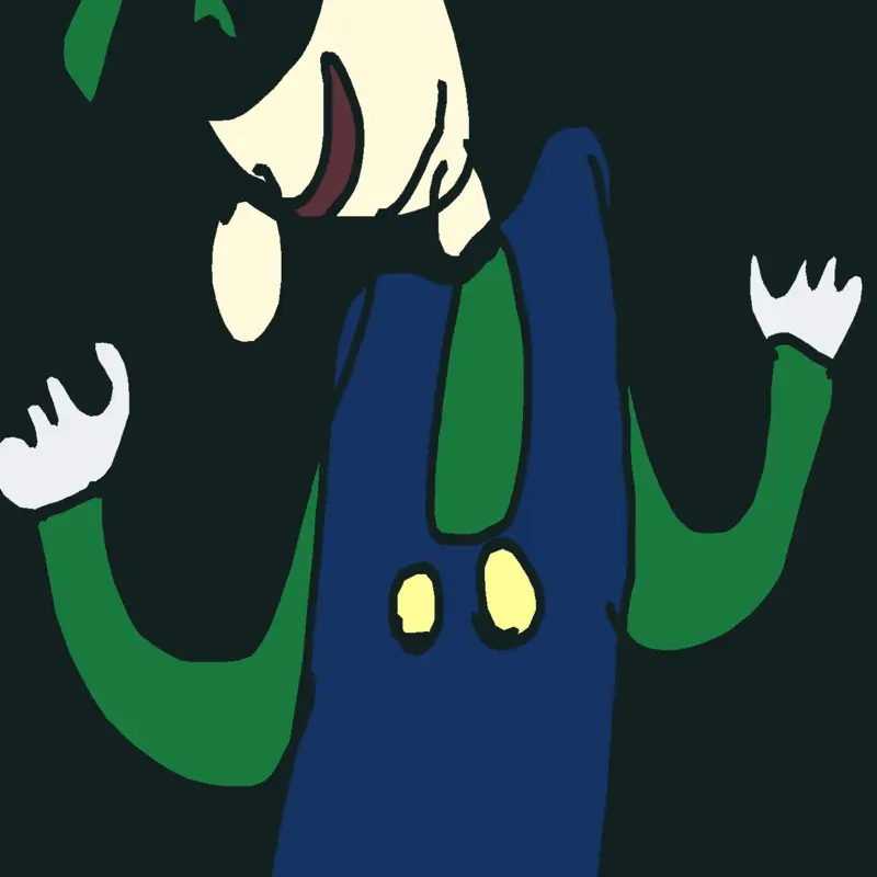 Angry Luigi animation by @awshucks111
