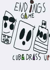 Endings game: cube dress up