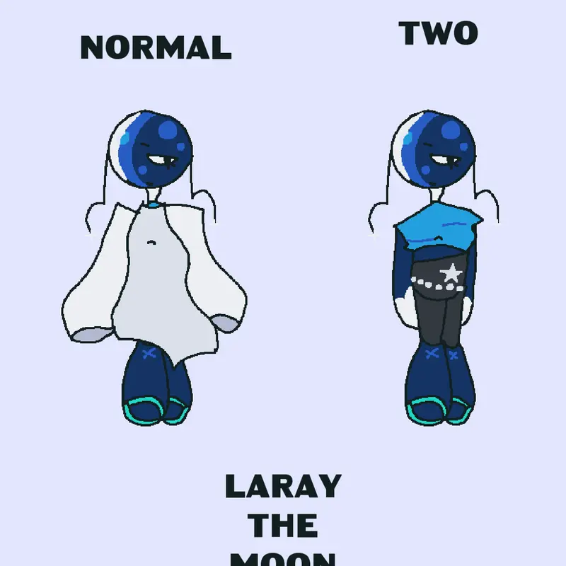 Laray the moon by @Manu_mask_ofc