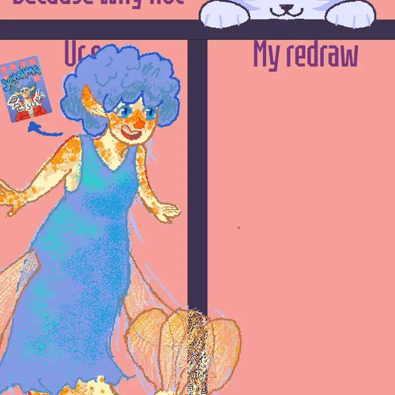 Jemima redraw by @ArtOfTheSiren