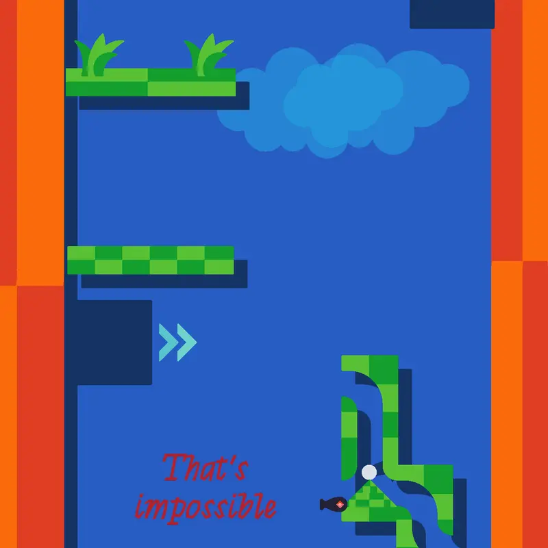 Hard golf game by @puminana