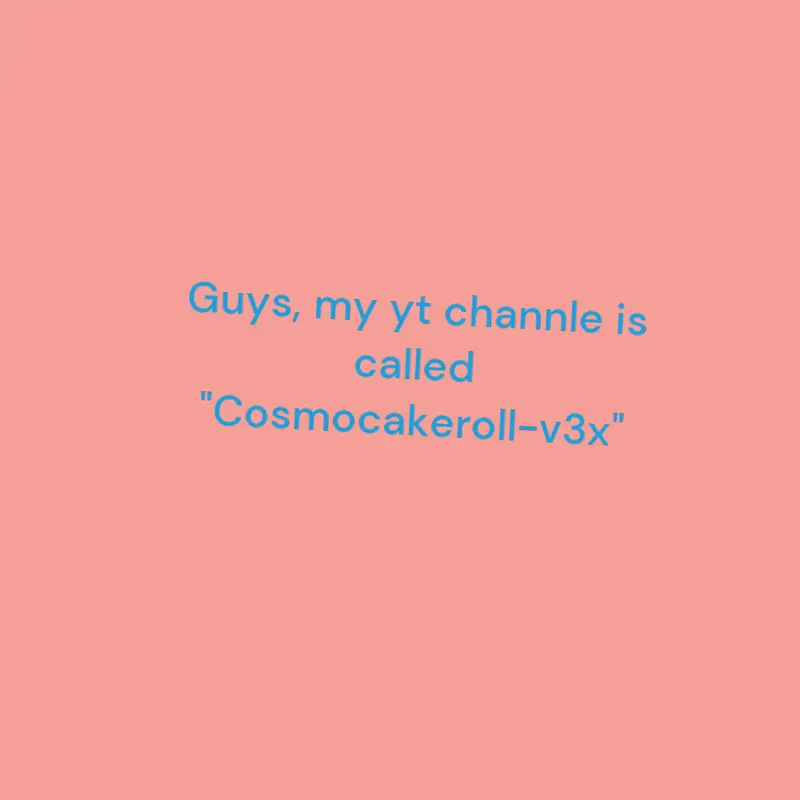 Game by @Cosmocakeroll