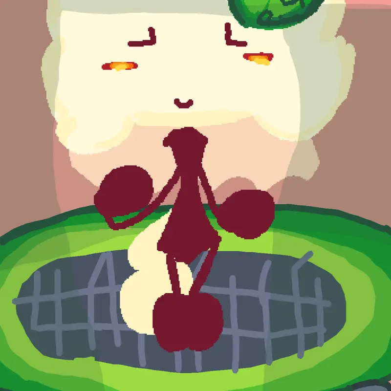 Trampoline!!! 🌼 by @V4NESA_-