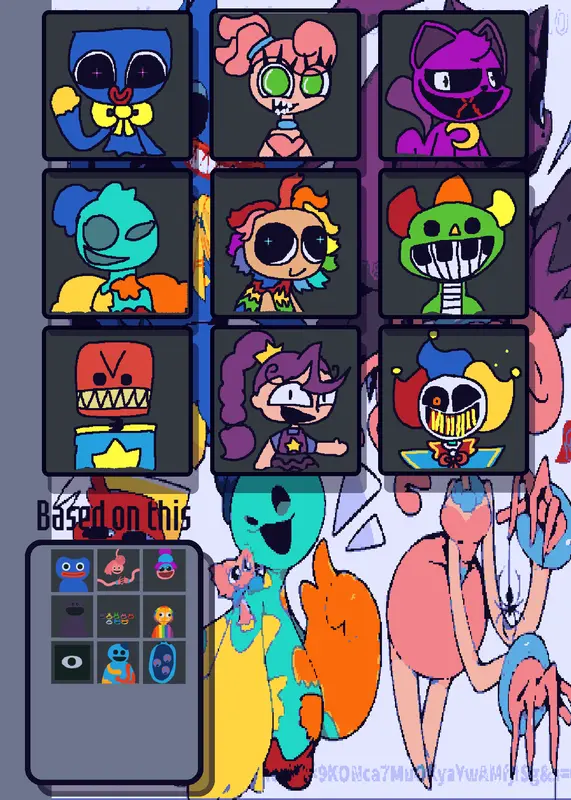 Poppy playtime by @Halloweener