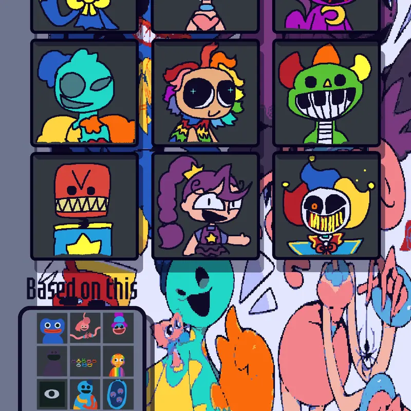 Poppy playtime by @Halloweener