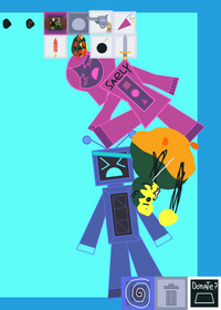 Blue tv old ragdoll
